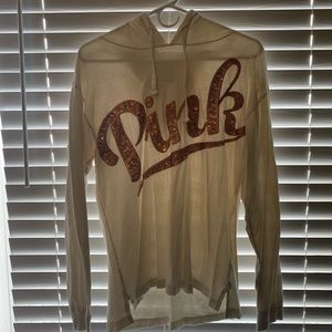 PINK Sequin Pullover